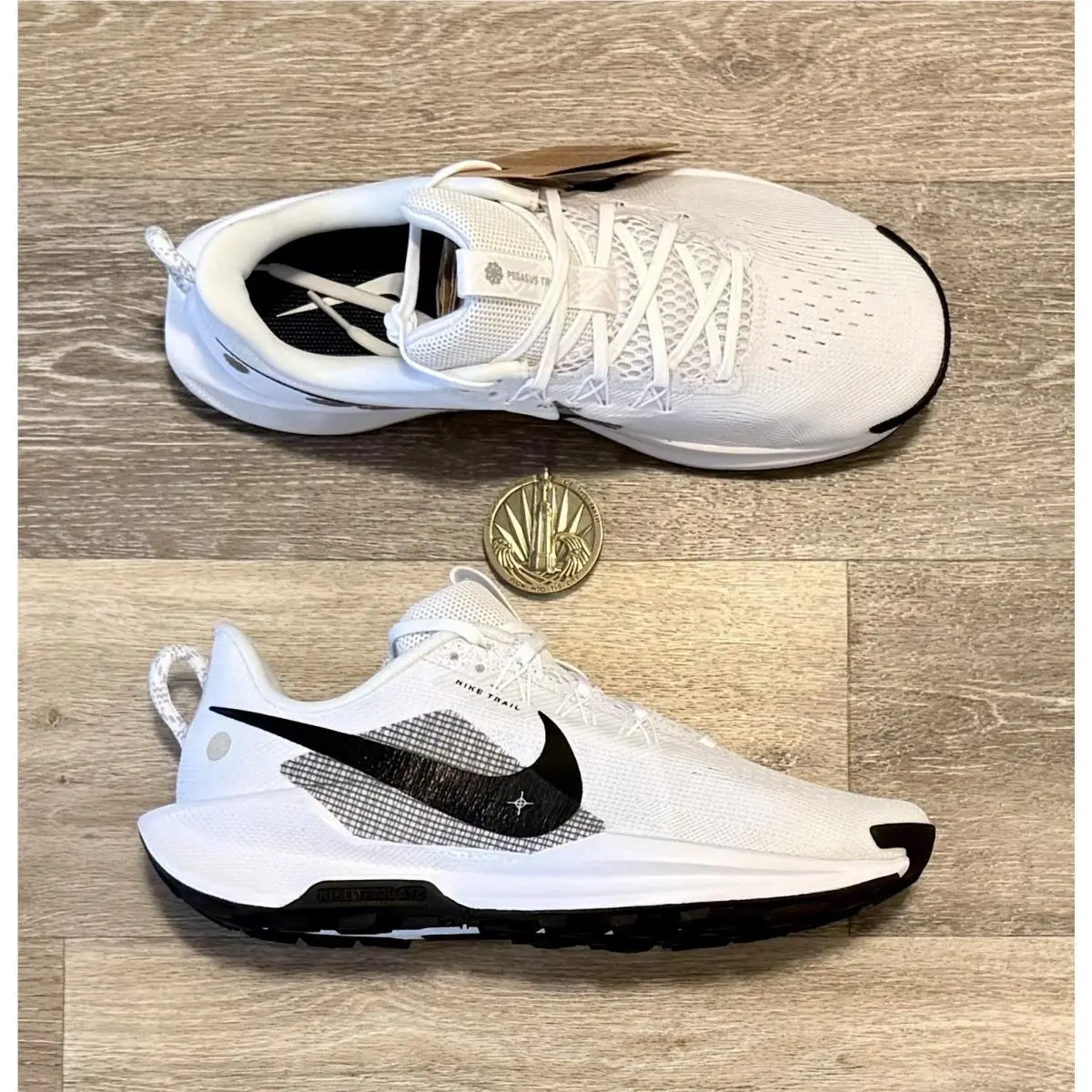 Nike shoes - Nike Pegasus Trail 5 - Pegasus Trail - HV0669-900 - White / Black / Grey (UPC: 00197602182668) 5
