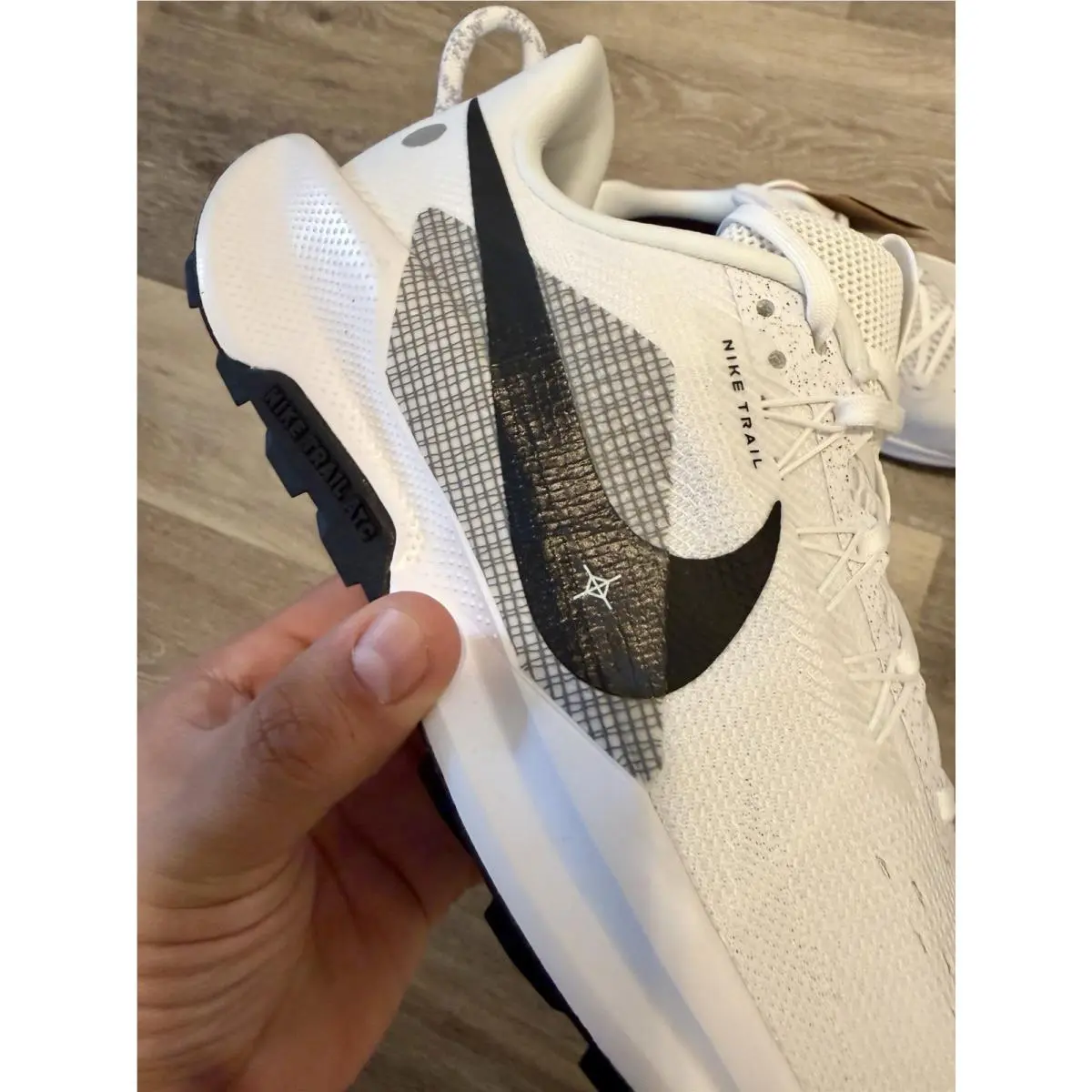 Nike shoes - Nike Pegasus Trail 5 - Pegasus Trail - HV0669-900 - White / Black / Grey (UPC: 00197602182668) 7
