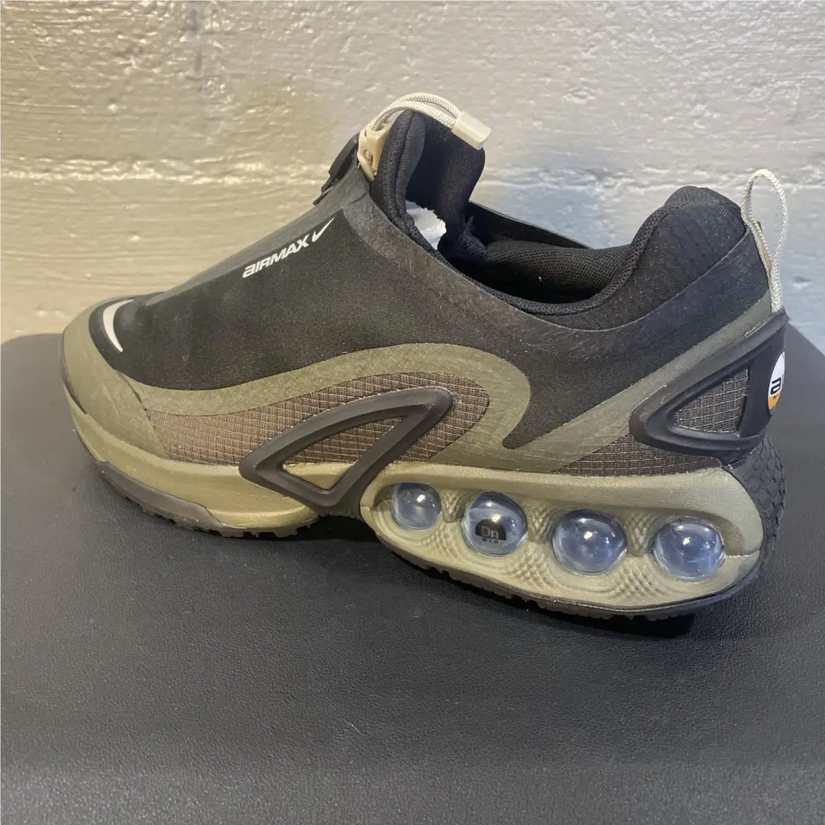 Nike shoes - Nike Air Max Dn Roam - Black/Cargo Khaki/Stone/Metallic Silver 9