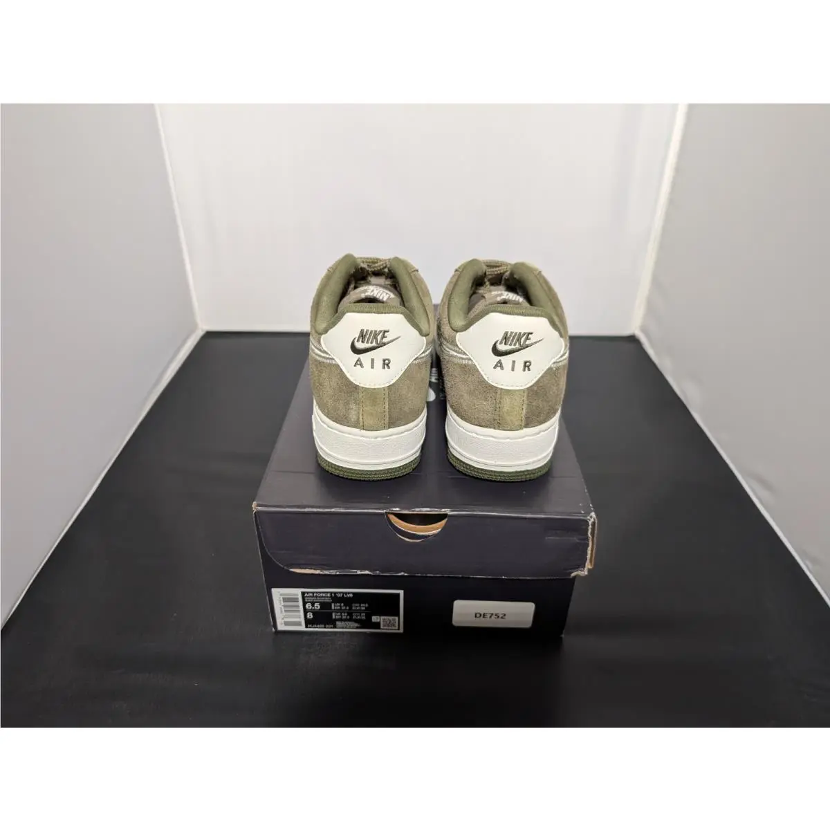Nike shoes - Nike Air Force 1 `07 LV8 - IB6388-200 - Medium Olive/White-Cargo Khaki 5