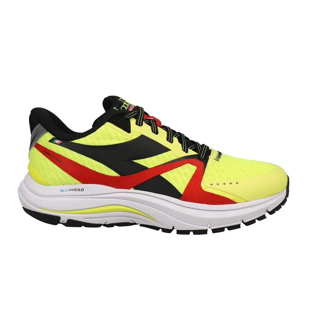 Diadora shoes - diadora Mythos Blushield 8 Vortice Running - 179087-D0273 - Yellow 4