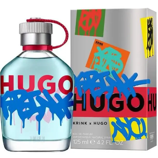 Krink X Hugo BY Hugo Boss Edp Spray 4.2 OZ 125 ML For Men