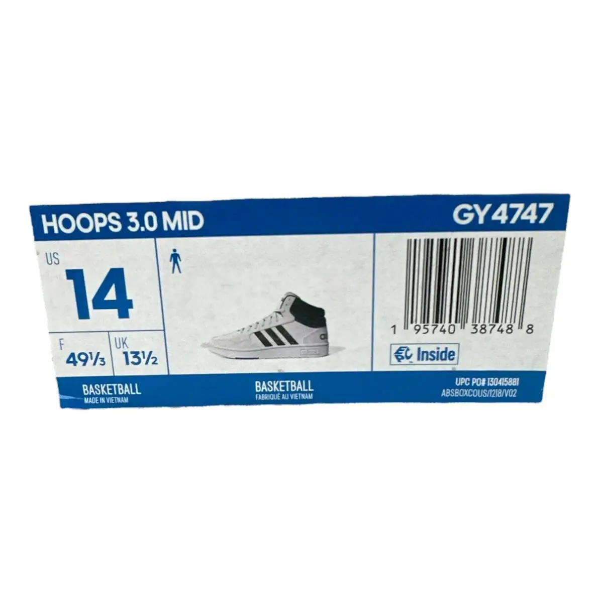 Adidas shoes - adidas Hoops - Hoops - White 4