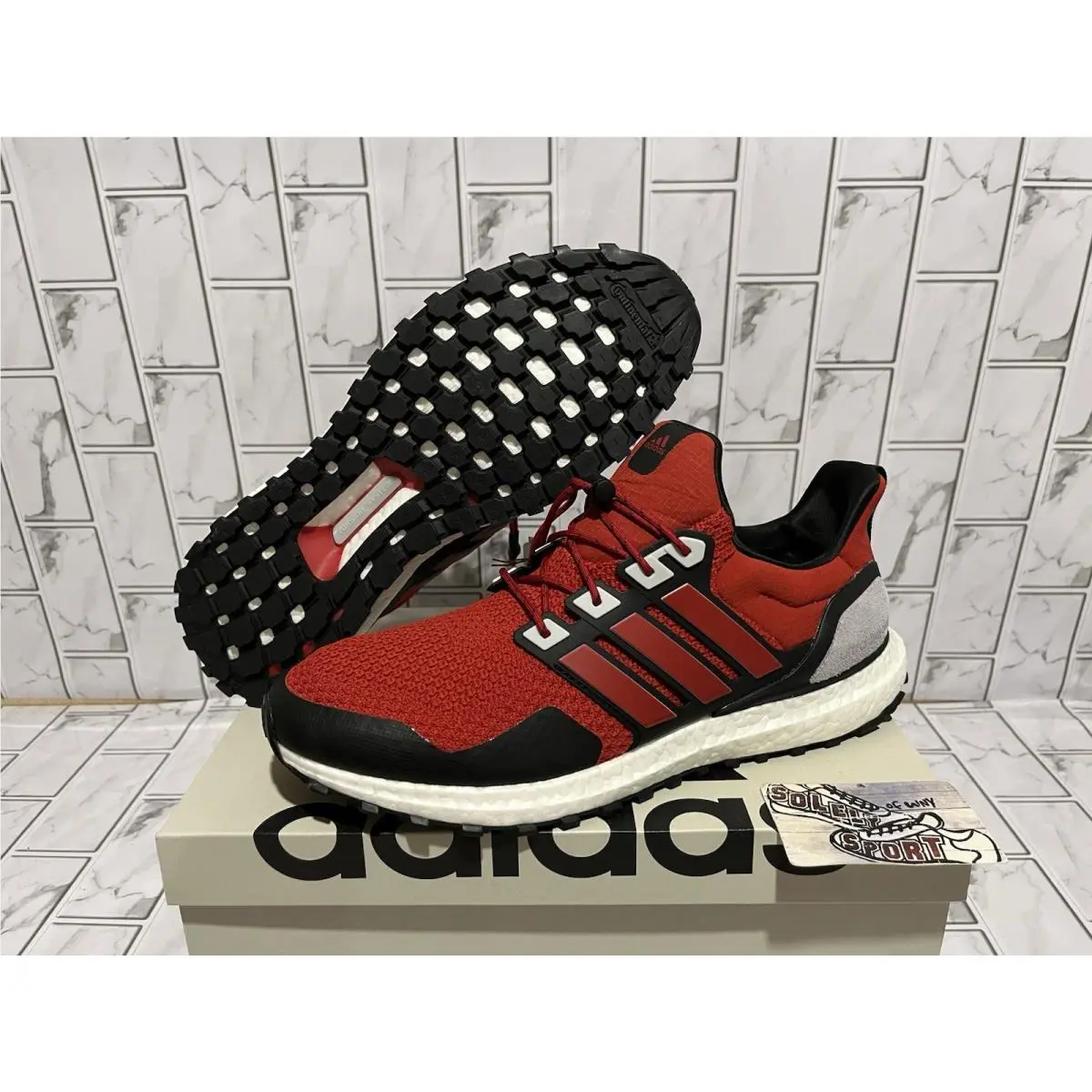 Adidas shoes - adidas UltraBoost 1.0 - UltraBoost - JS2975 - Red 2