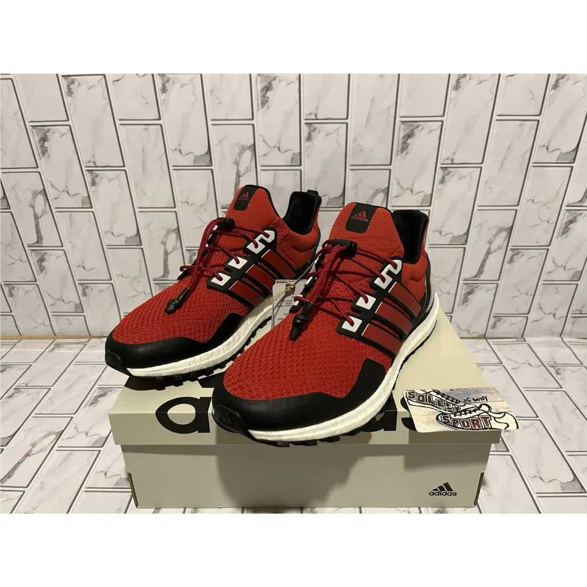 Adidas shoes - adidas UltraBoost 1.0 - UltraBoost - JS2975 - Red 16