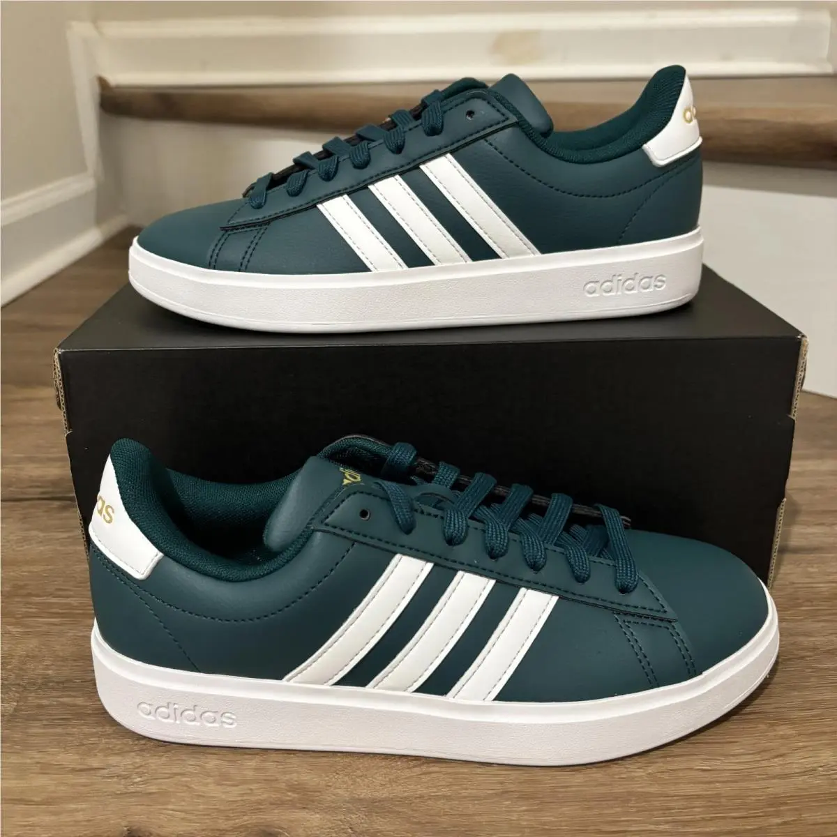 Adidas shoes - adidas Grand Court 2.0 Lace Up - IF2840 - dark green 8