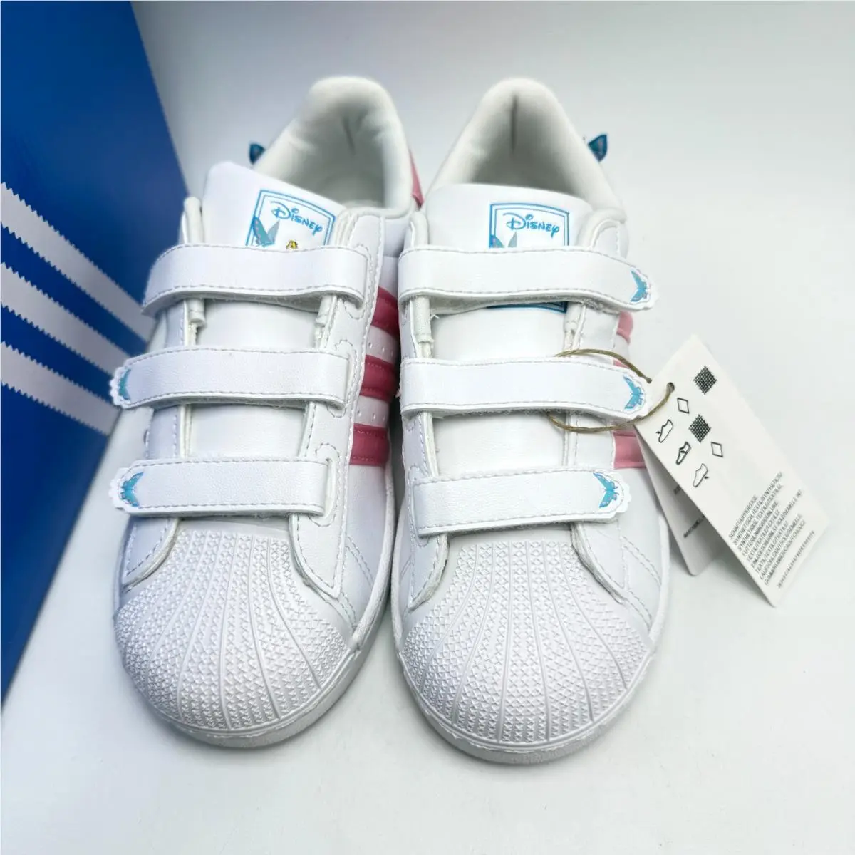 Adidas shoes - adidas Superstar CF - Superstar - Cloud White/Light Pink/Lucid Aquamarine 0