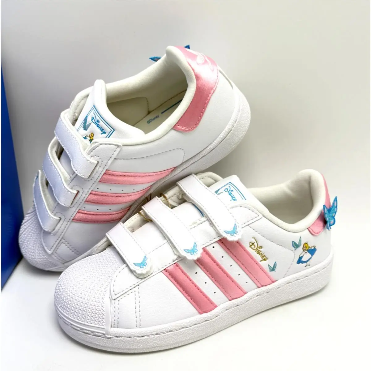 Adidas shoes - adidas Superstar CF - Superstar - Cloud White/Light Pink/Lucid Aquamarine 4