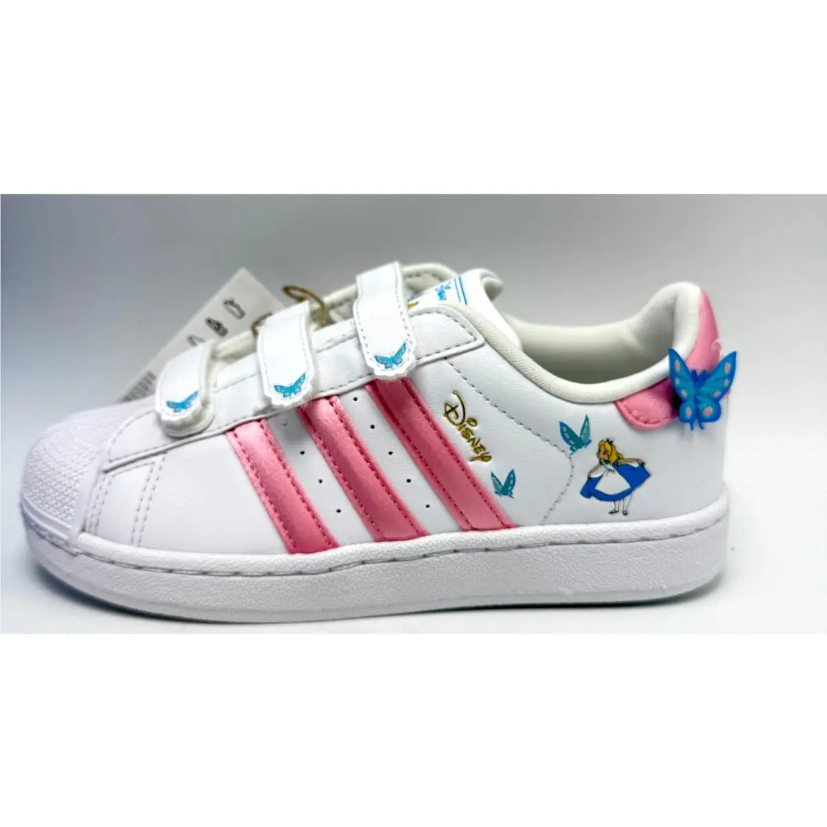 Adidas shoes - adidas Superstar CF - Superstar - Cloud White/Light Pink/Lucid Aquamarine 8