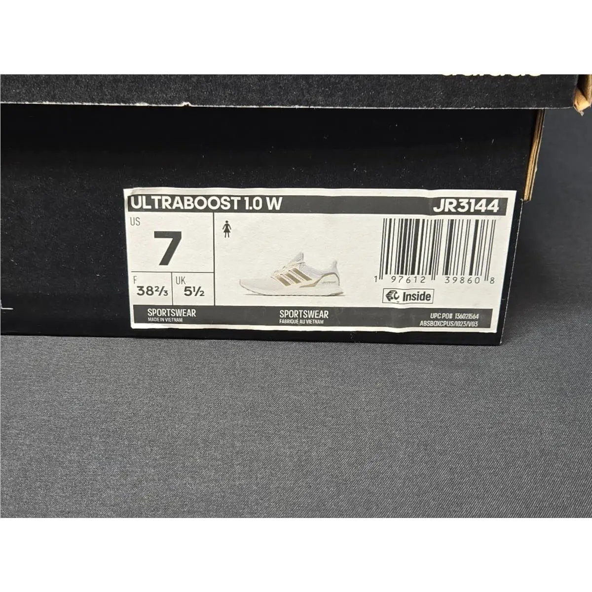 Adidas shoes - adidas UltraBoost 1.0 - UltraBoost - JR3144 - White 9