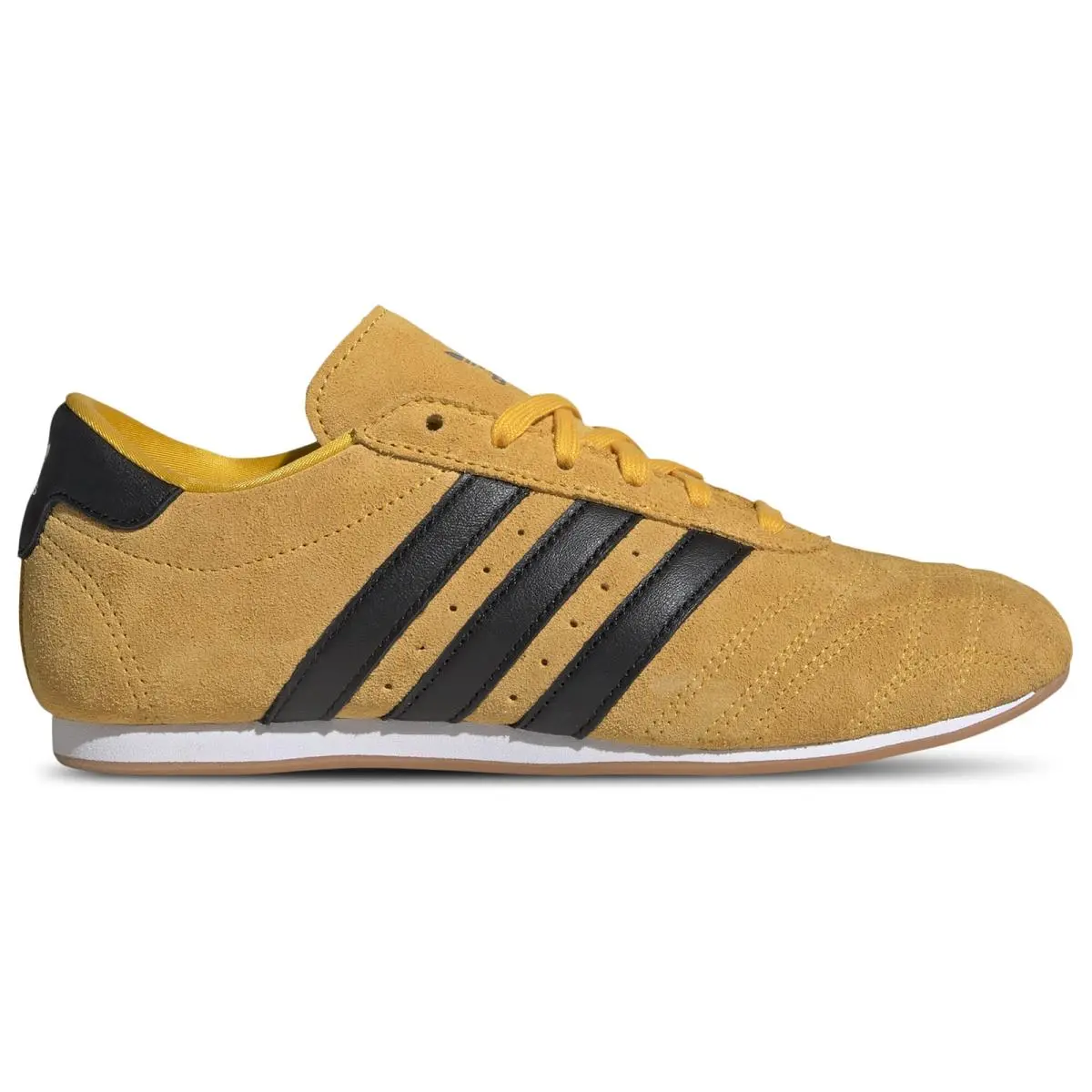 JS1461 Womens Adidas Taekwondo `crew Yellow Black Gum` - Crew Yellow / Core Black / Gum