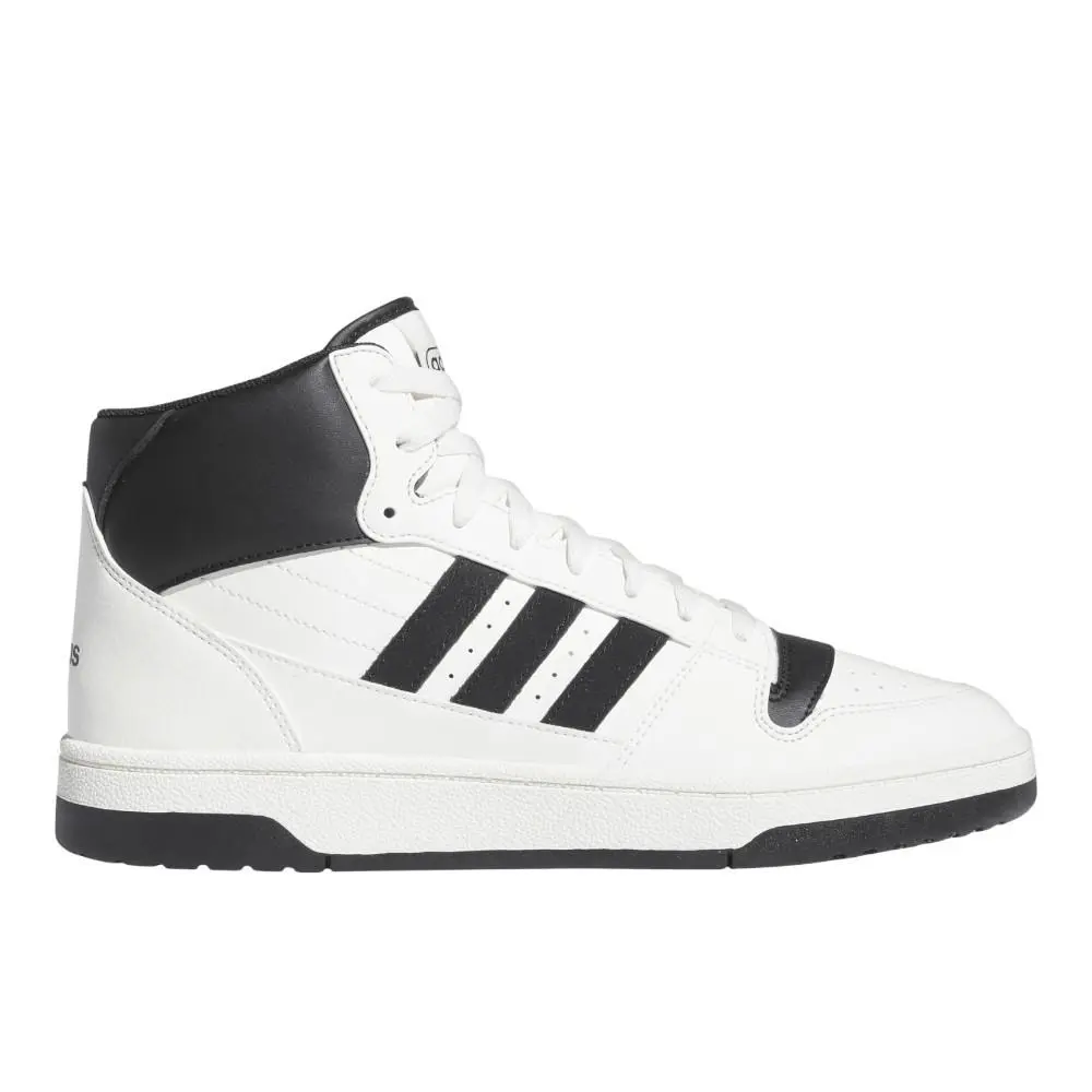 Adidas Break Start Mid Lace Up Womens White Sneakers Casual Shoes IH7880 - White
