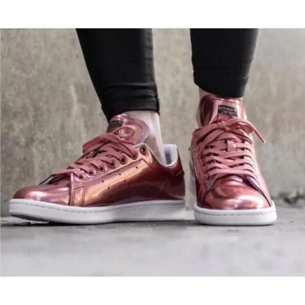 Adidas shoes - adidas Stan Smith Boost - Stan Smith Boost - BB0107 - bronze copper metallic white 1