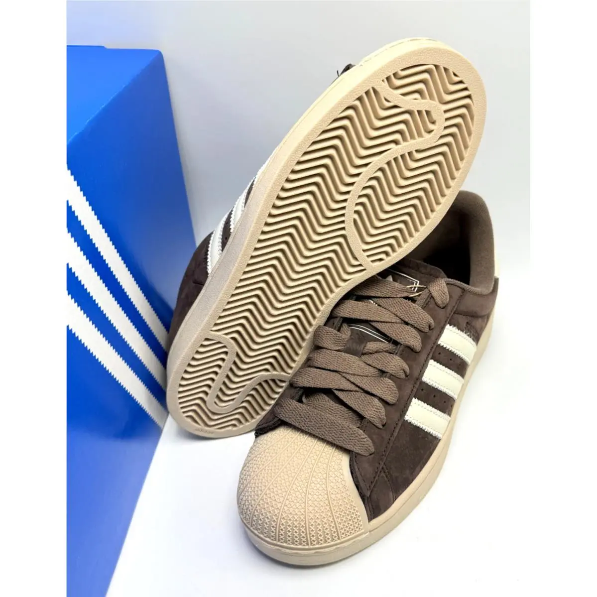 Adidas shoes - adidas Superstar - Superstar - IH9314 - Aurora Coffee/Off White/Stone Khaki 12
