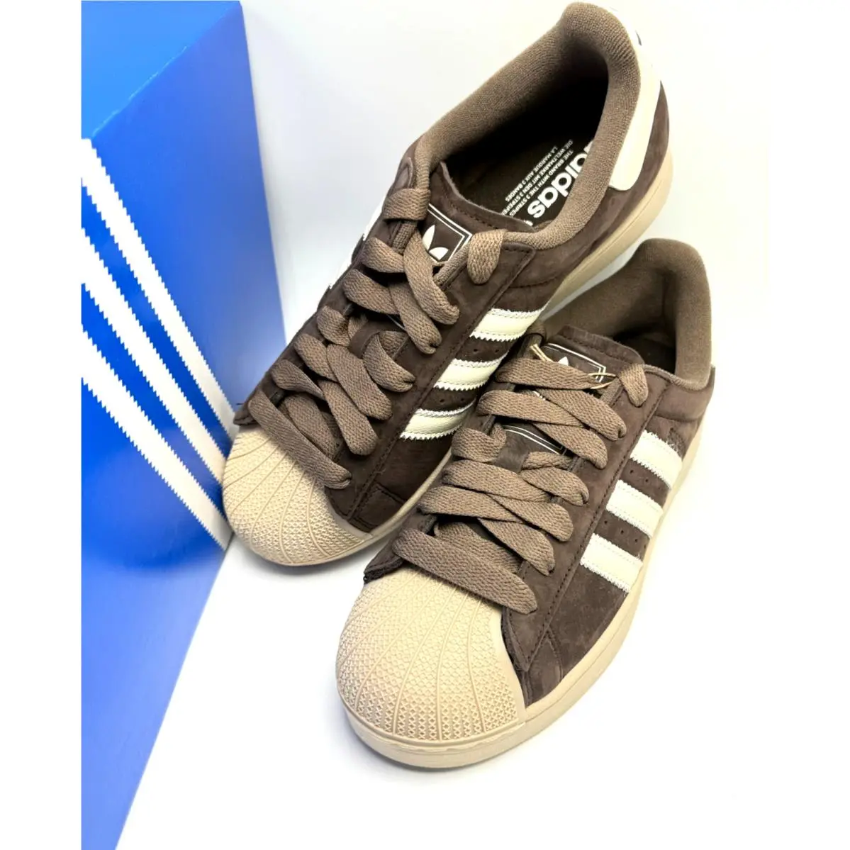 Adidas shoes - adidas Superstar - Superstar - IH9314 - Aurora Coffee/Off White/Stone Khaki 11