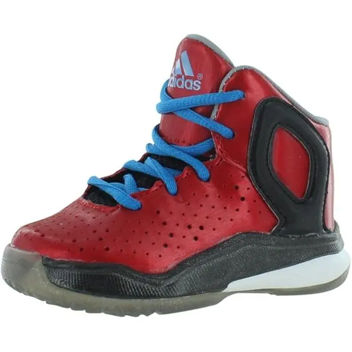Adidas D Rose 5 Basketball Shoes Infant Sizing Red Color- C76266 - Red