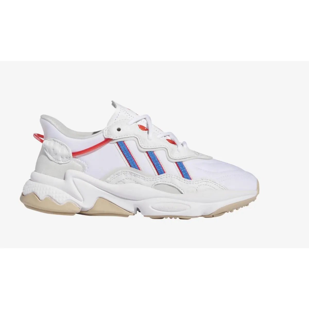 Adidas Originals Ozweego J Red Blue White ID7966 Size 5Y-5.5Y Unisex Kids Women