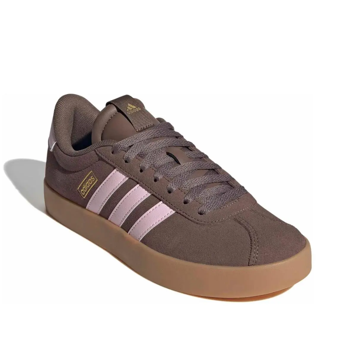 Woman`s Fashion Sneakers  VL Court 3.0 Sneaker Dark Brown by Adidas