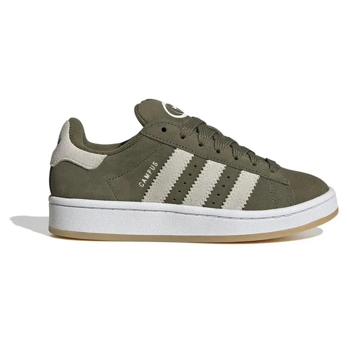 Adidas Campus 00s J Big Kids Women’s Casual Shoe Green White Trainer Sneaker