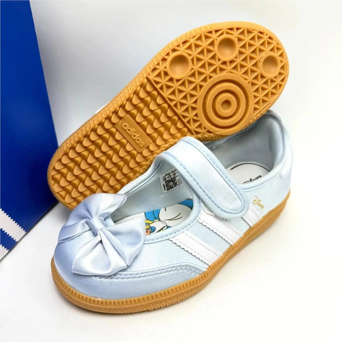 Adidas shoes - adidas samba Jane C - samba Jane - Crystal Sky/Cloud White/Gum 12