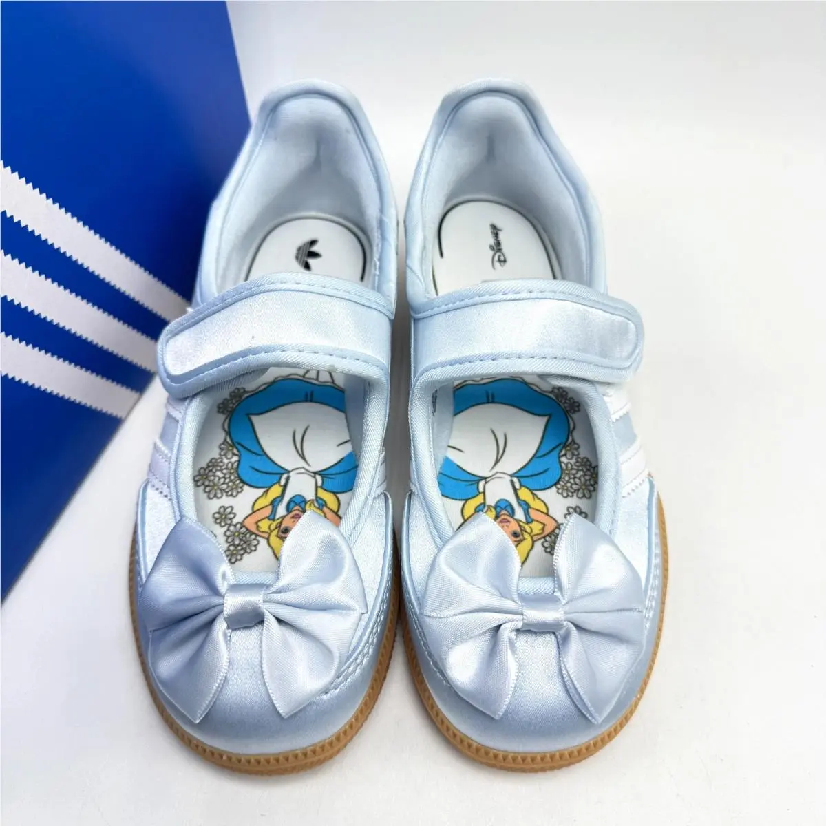 Adidas shoes - adidas samba Jane C - samba Jane - Crystal Sky/Cloud White/Gum 7