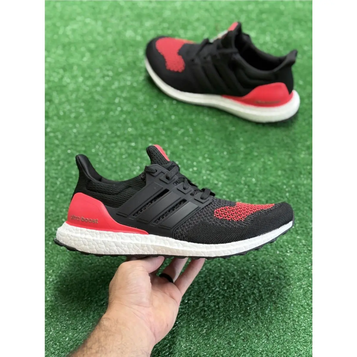Adidas shoes - Ultra Boost 1.0 Black Lucid Red - JQ2272 - Black 3