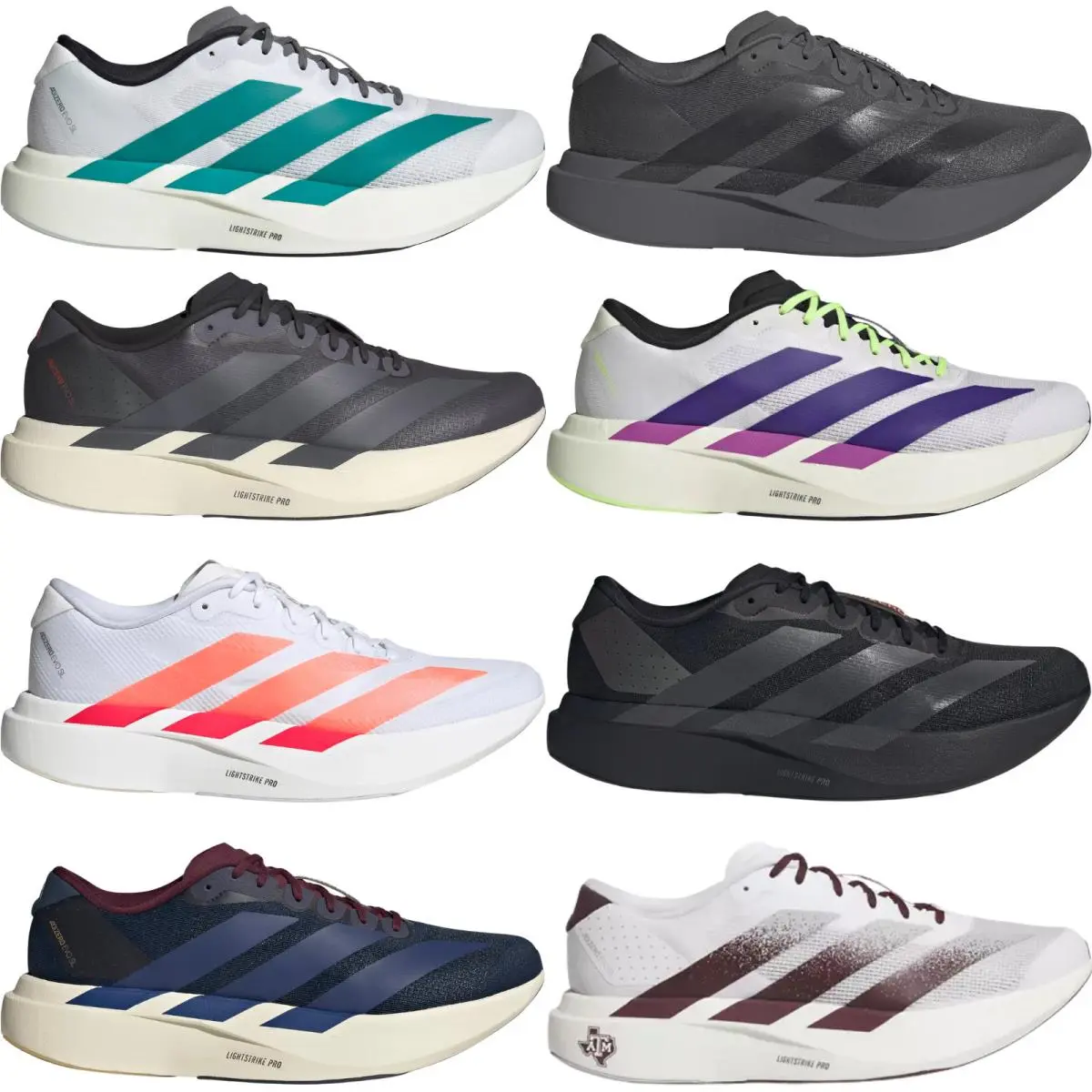 Adidas shoes - Adidas AdiZero Evo SL - AdiZero Evo - Cloud White/Core Black/Cloud White 56