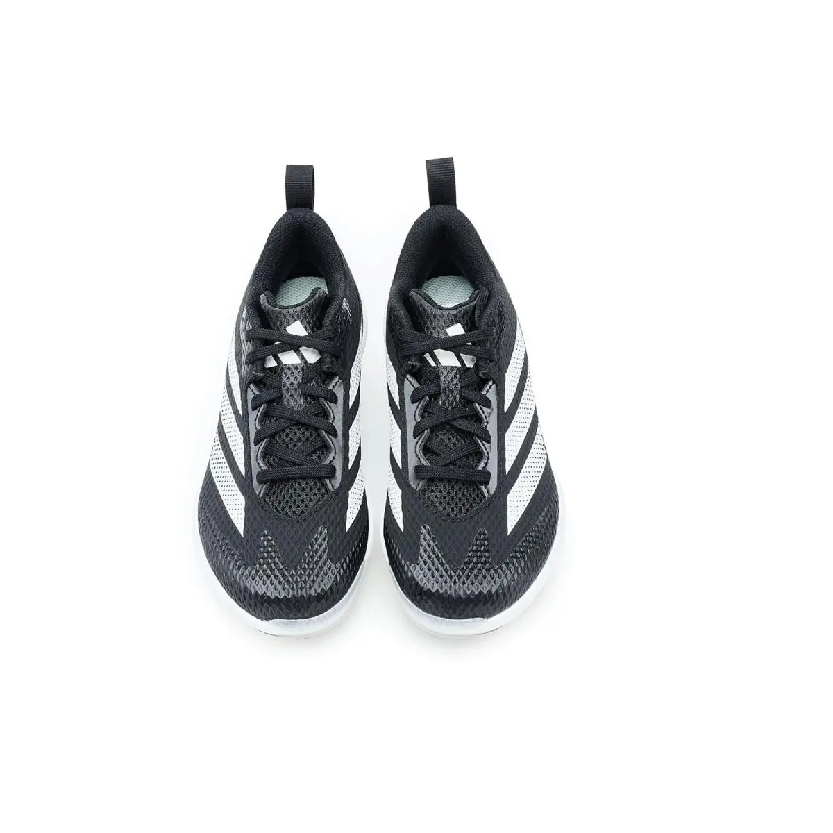 Adidas shoes - Black/White/Silver Metallic 7