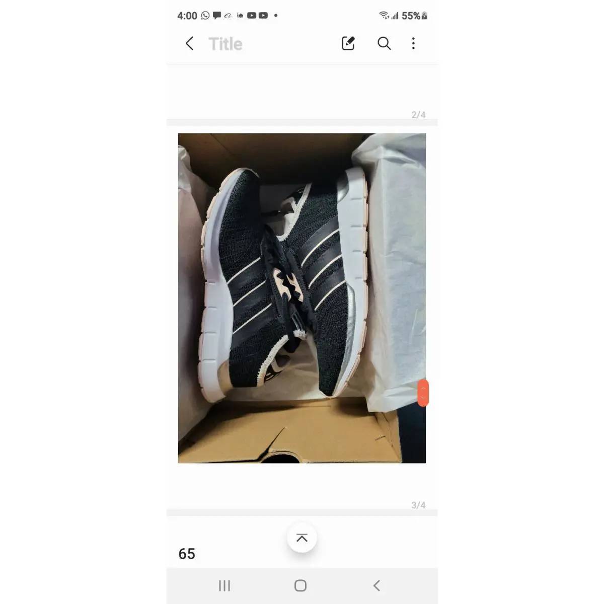 Adidas shoes - adidas Originals Swift Run - Originals Swift Run - FY2147 - Black 5