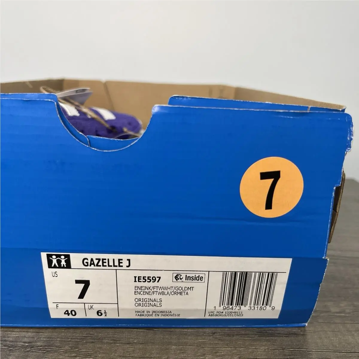 Adidas shoes - adidas Gazelle - Gazelle - IE5597 - Purple 4