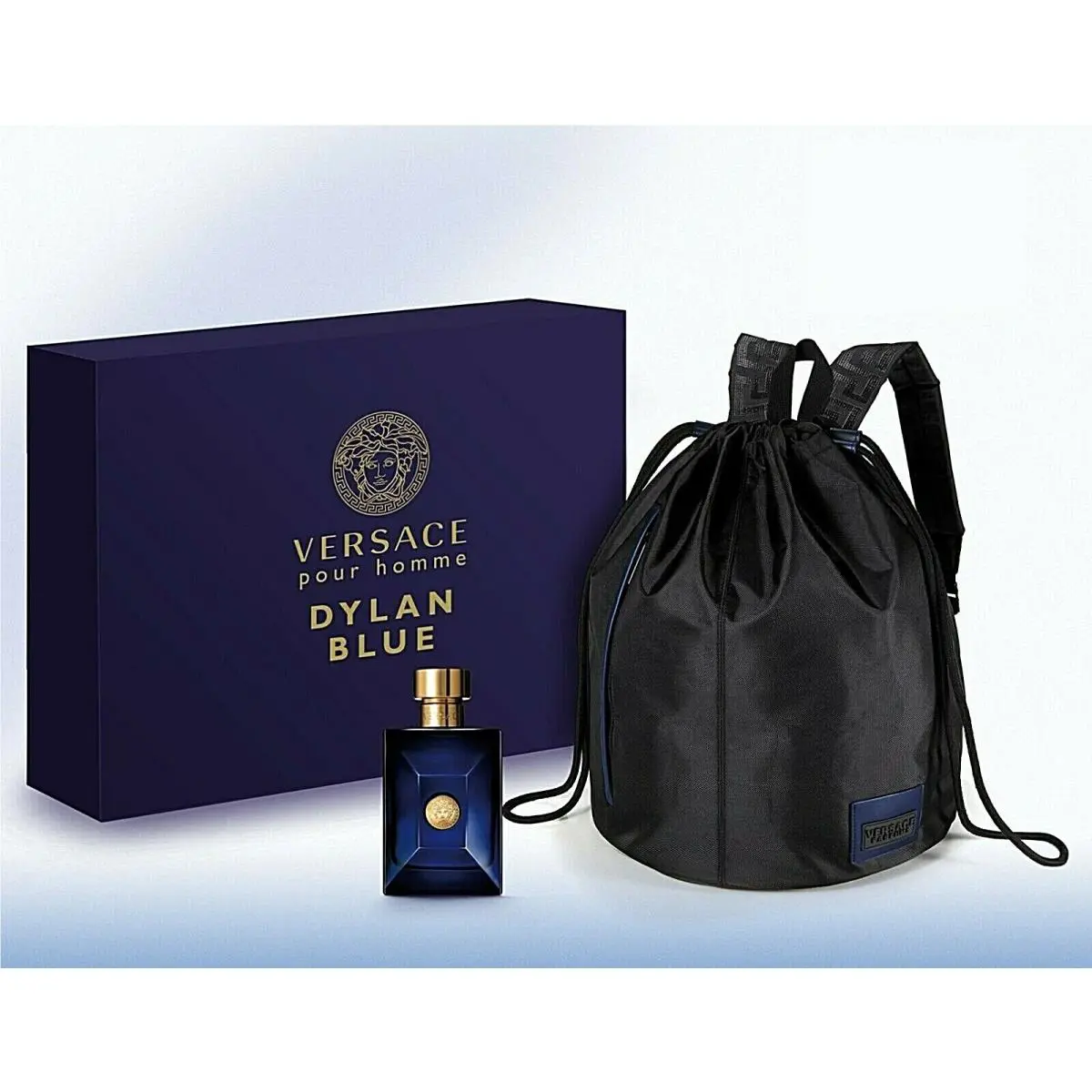 Versace 2-Piece Versace Dylan Blue Pour Homme Edt Backpack Gift Set