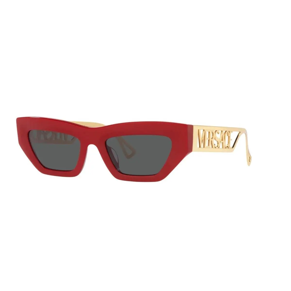 Versace Woman Sunglasses 0VE4432U 538887 53mm Red - Dark Grey Lens