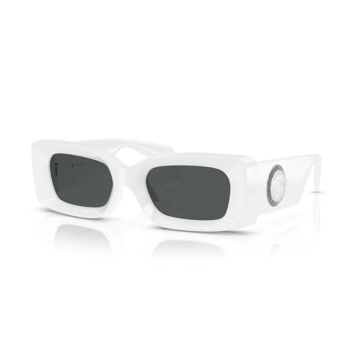 Versace Unisex Sunglasses 0VE4474U 314/87 52mm White - Dark Grey Lens