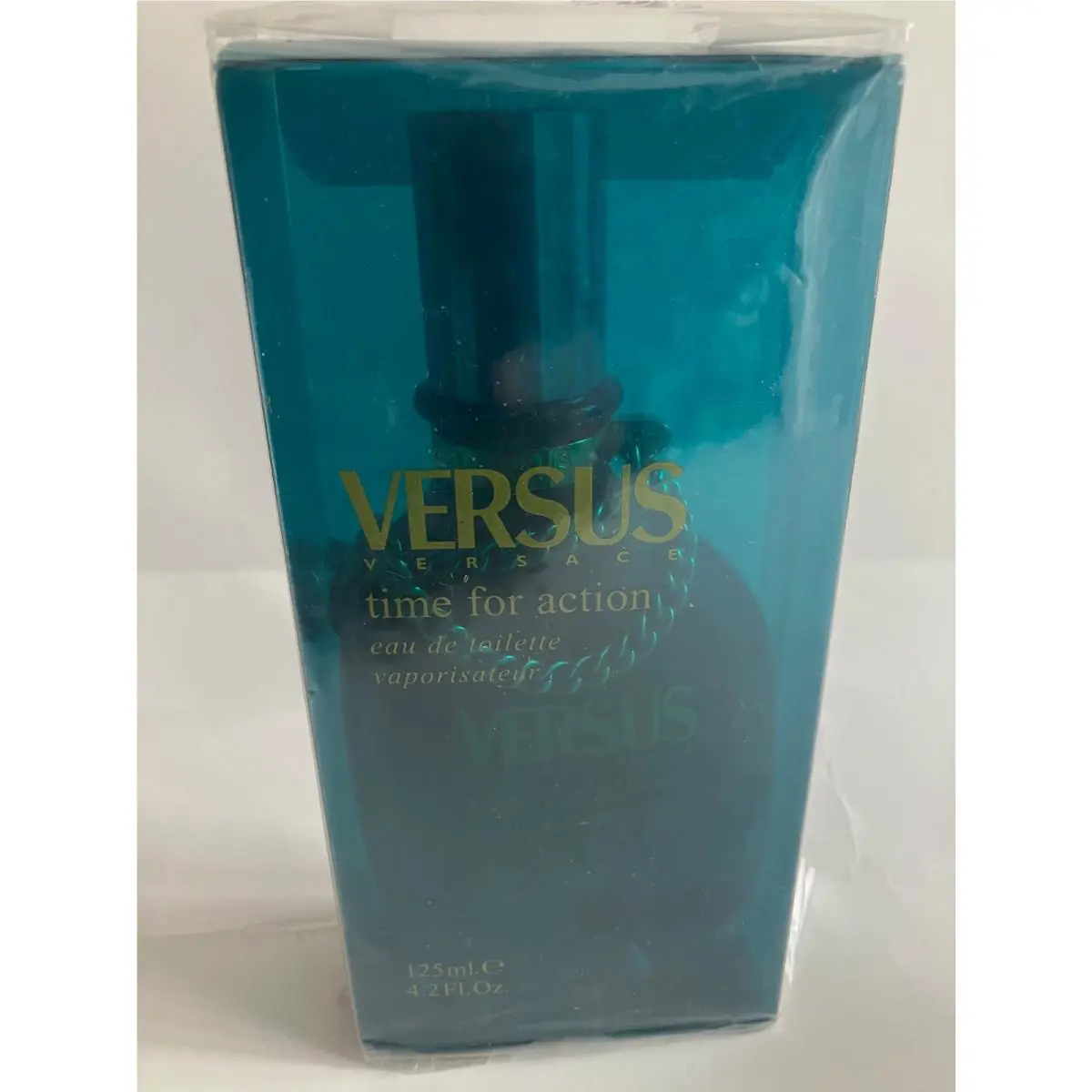 Versace Versus Time For Action 4.2oz Edt Spray For Men Rare