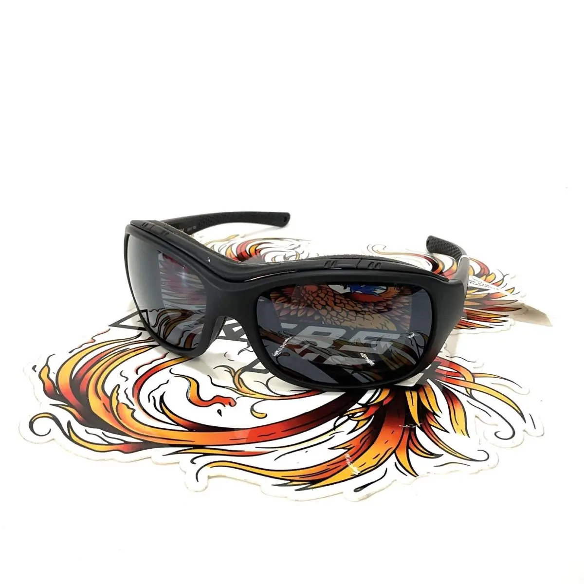 Harley Mens Journey Ppz Silver Flash Lens Sunglasses Black Frame HDJNY04