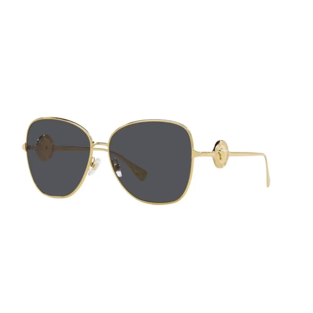 Versace Woman Sunglasses 0VE2256 100287 60mm Gold - Dark Grey Lens