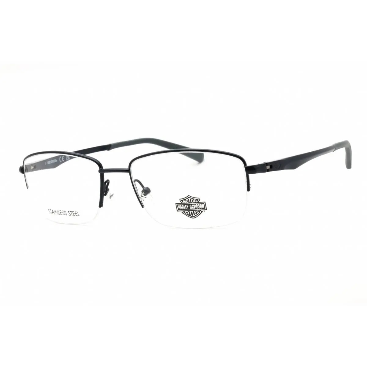 HD50063 091 Matte Blue 57mm Eyeglasses by Harley Davidson