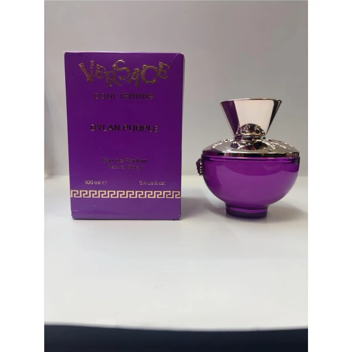 Versace Dylan Purple 3.4 oz Edp Perfume For Women Box