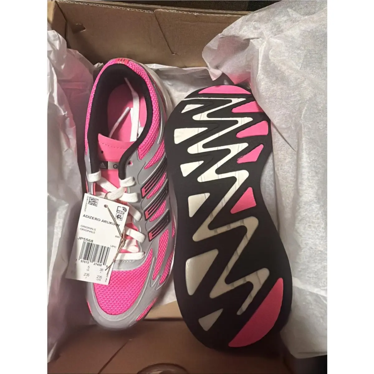 Adidas shoes - adidas Adizero Aruku - Adizero Aruku - JP5568 - Pink 1