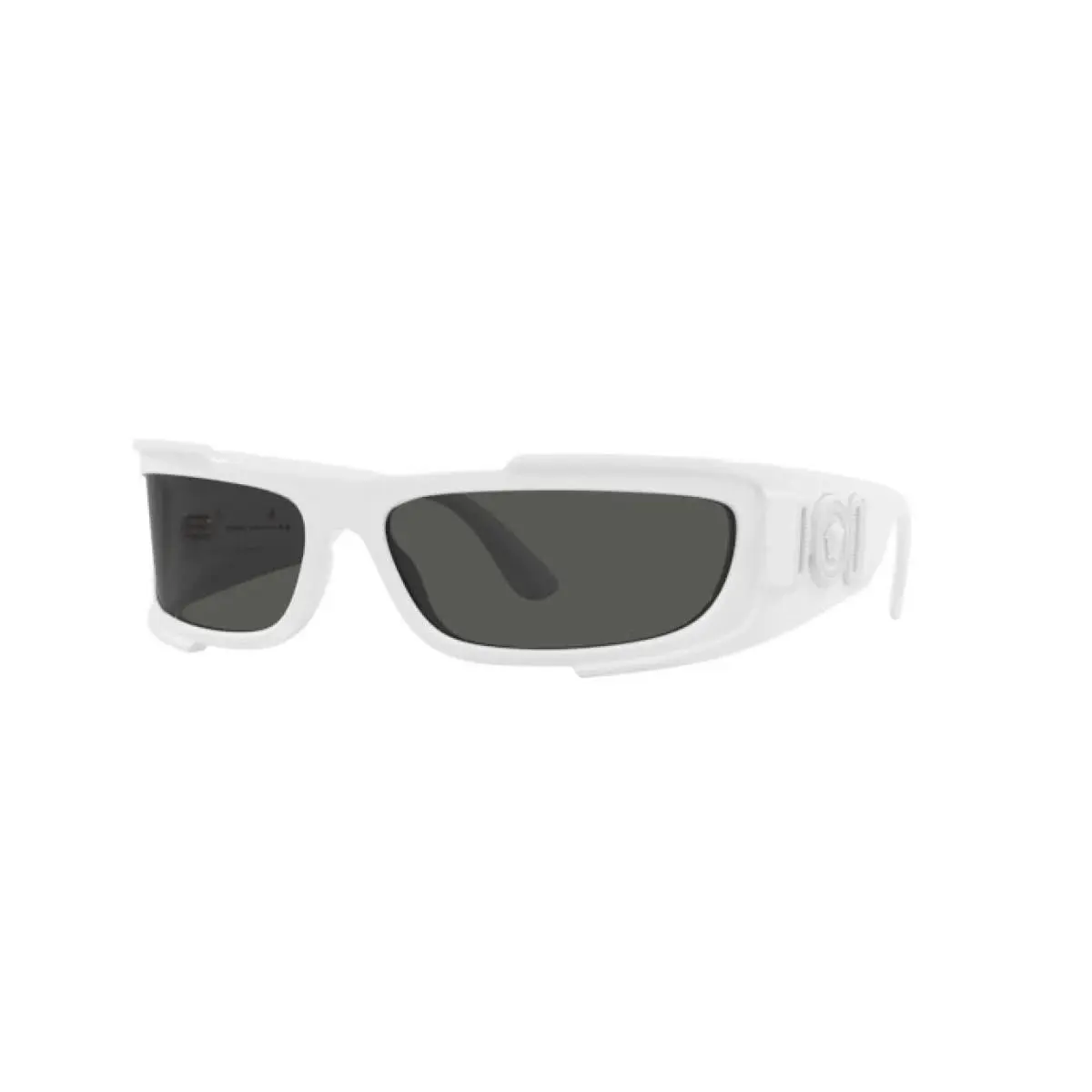 Versace Man Sunglasses 0VE4446 314/87 67mm White - Dark Grey Lens