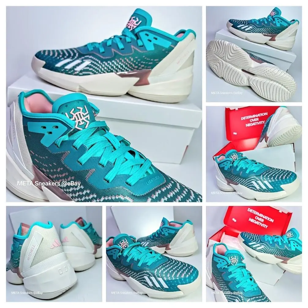 Adidas shoes - adidas D.O.N. Issue - Issue - Hr0718 - Semi Mint Rush/Wonder Mauve/Off White 1