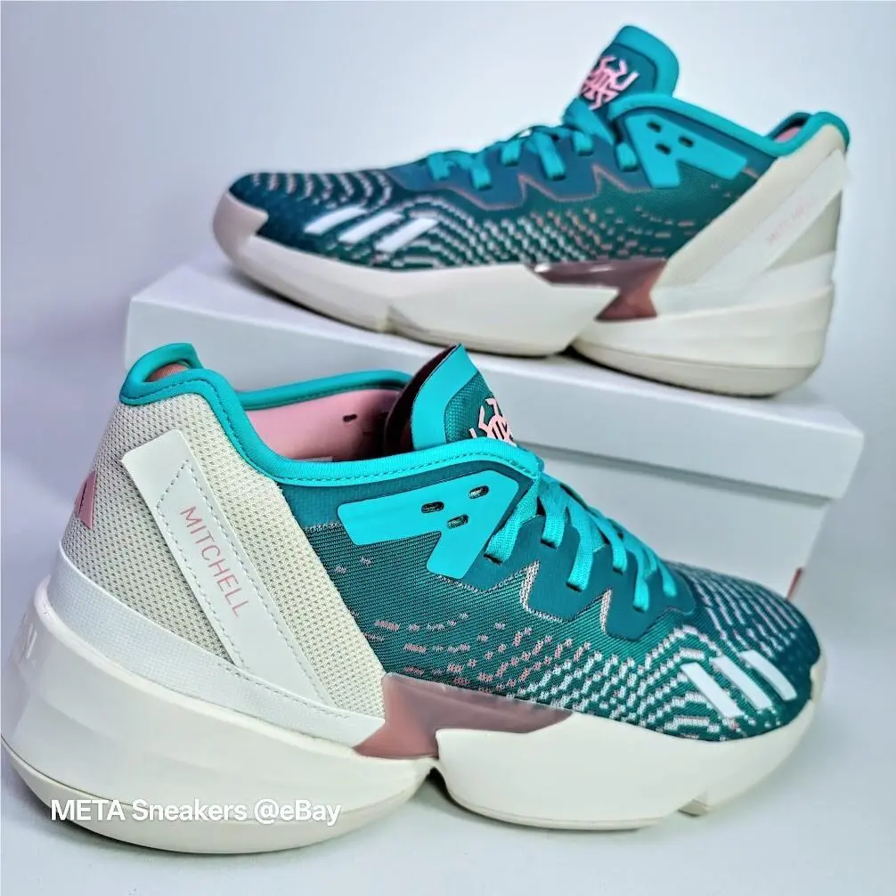 Adidas shoes - adidas D.O.N. Issue - Issue - Hr0718 - Semi Mint Rush/Wonder Mauve/Off White 9