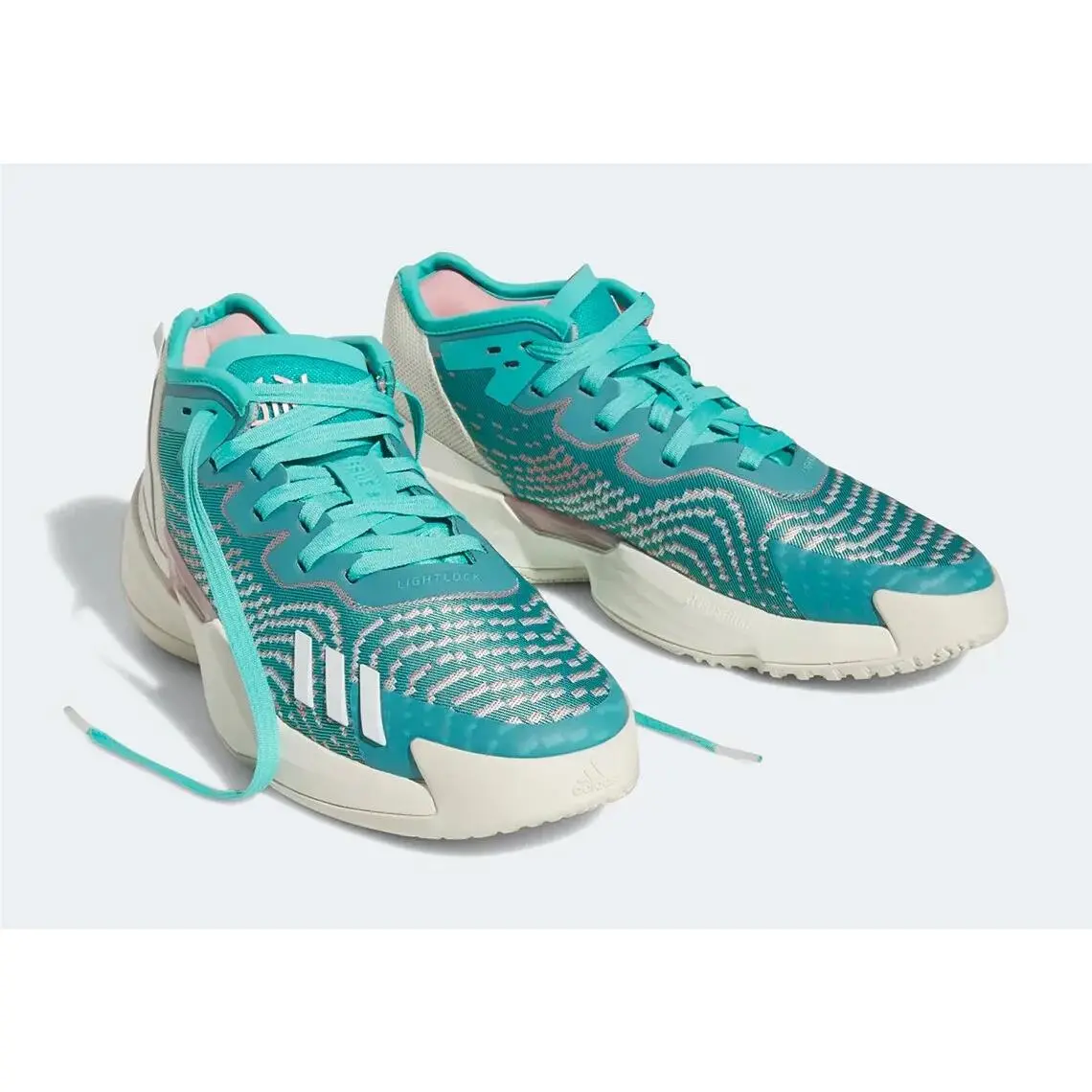 Adidas shoes - adidas D.O.N. Issue - Issue - Hr0718 - Semi Mint Rush/Wonder Mauve/Off White 12