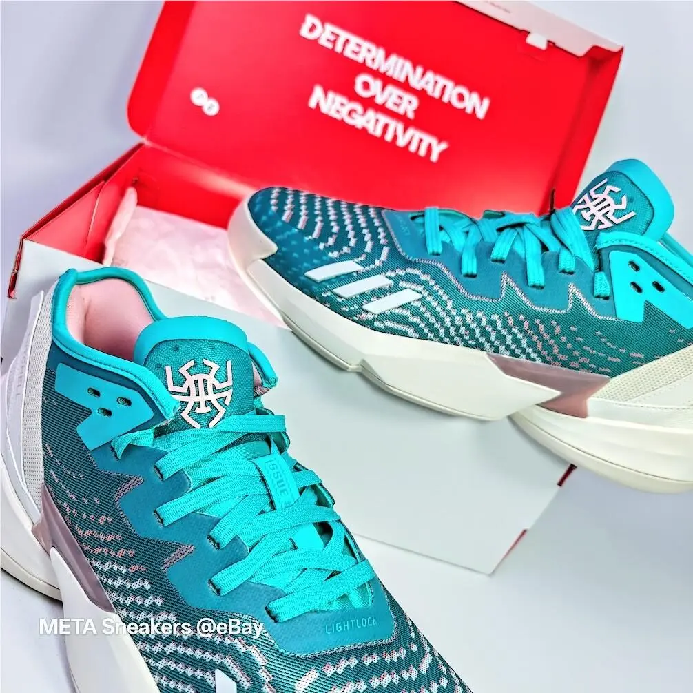 Adidas shoes - adidas D.O.N. Issue - Issue - Hr0718 - Semi Mint Rush/Wonder Mauve/Off White 2