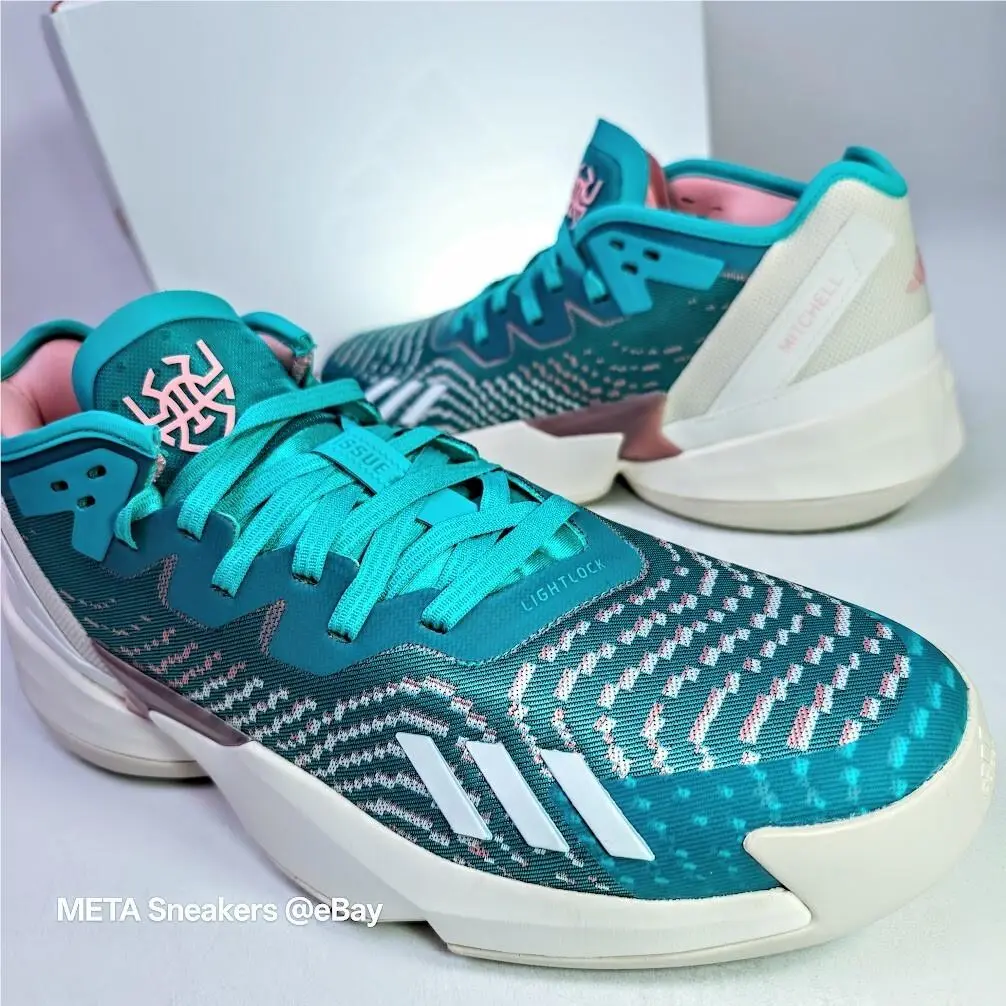 Adidas shoes - adidas D.O.N. Issue - Issue - Hr0718 - Semi Mint Rush/Wonder Mauve/Off White 4