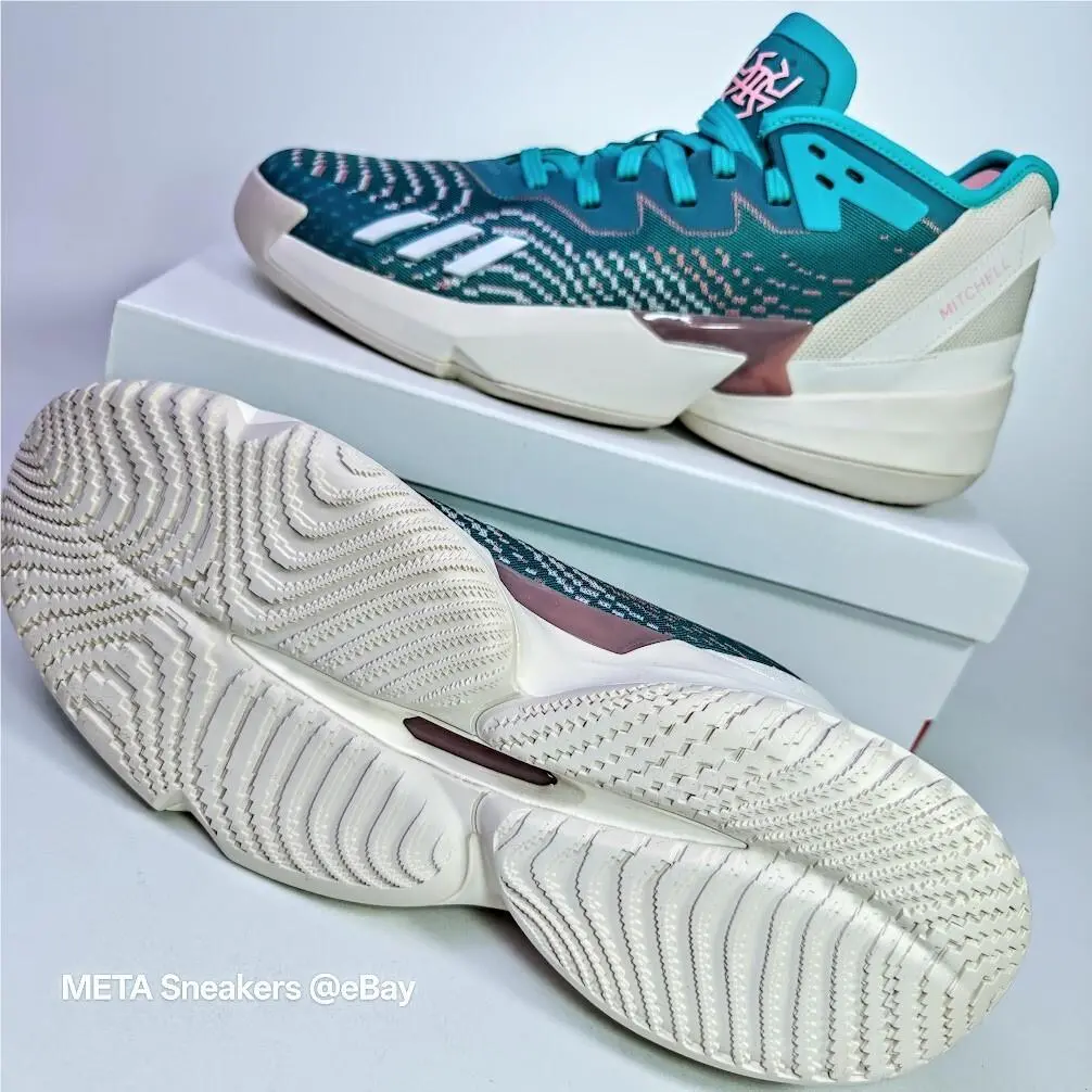 Adidas shoes - adidas D.O.N. Issue - Issue - Hr0718 - Semi Mint Rush/Wonder Mauve/Off White 7