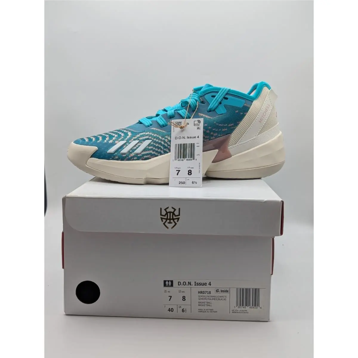 Adidas D.o.n. Issue 4 Mens Size 7 Basketball Shoes Donovan Mitchell HR0718