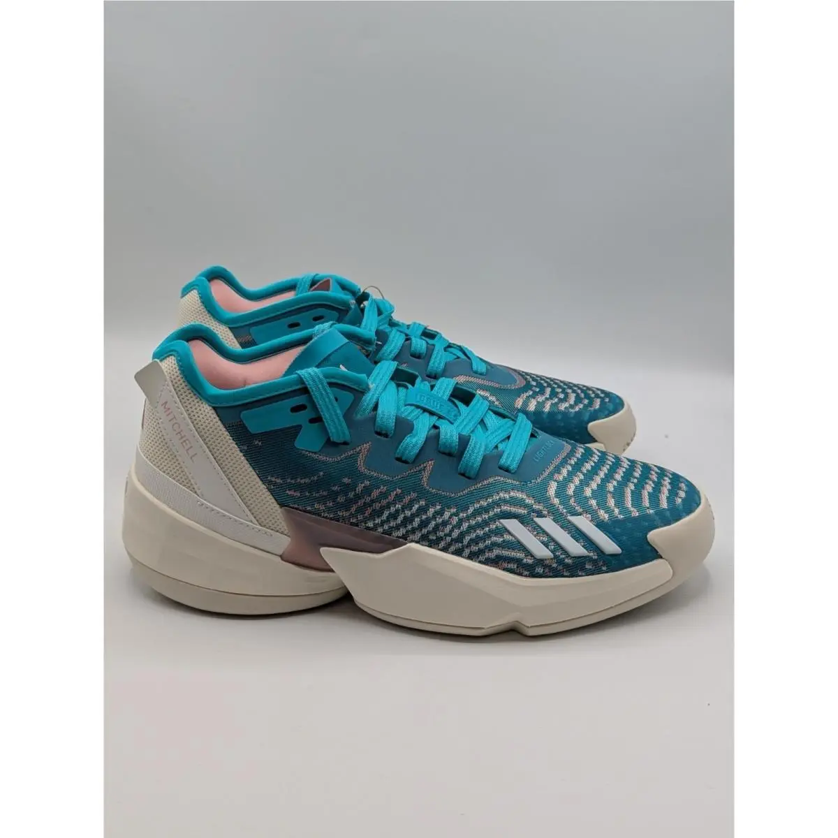 Adidas shoes - adidas D.O.N. Issue - Issue - HR0718 - Semiru/Wonmau/Owhite (UPC: 195748464594) 1
