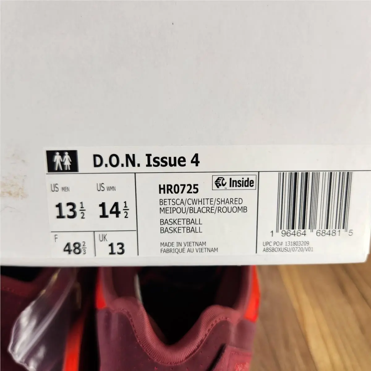 Adidas shoes - adidas D.O.N. Issue #4 - Issue - HR0725 - Red 9