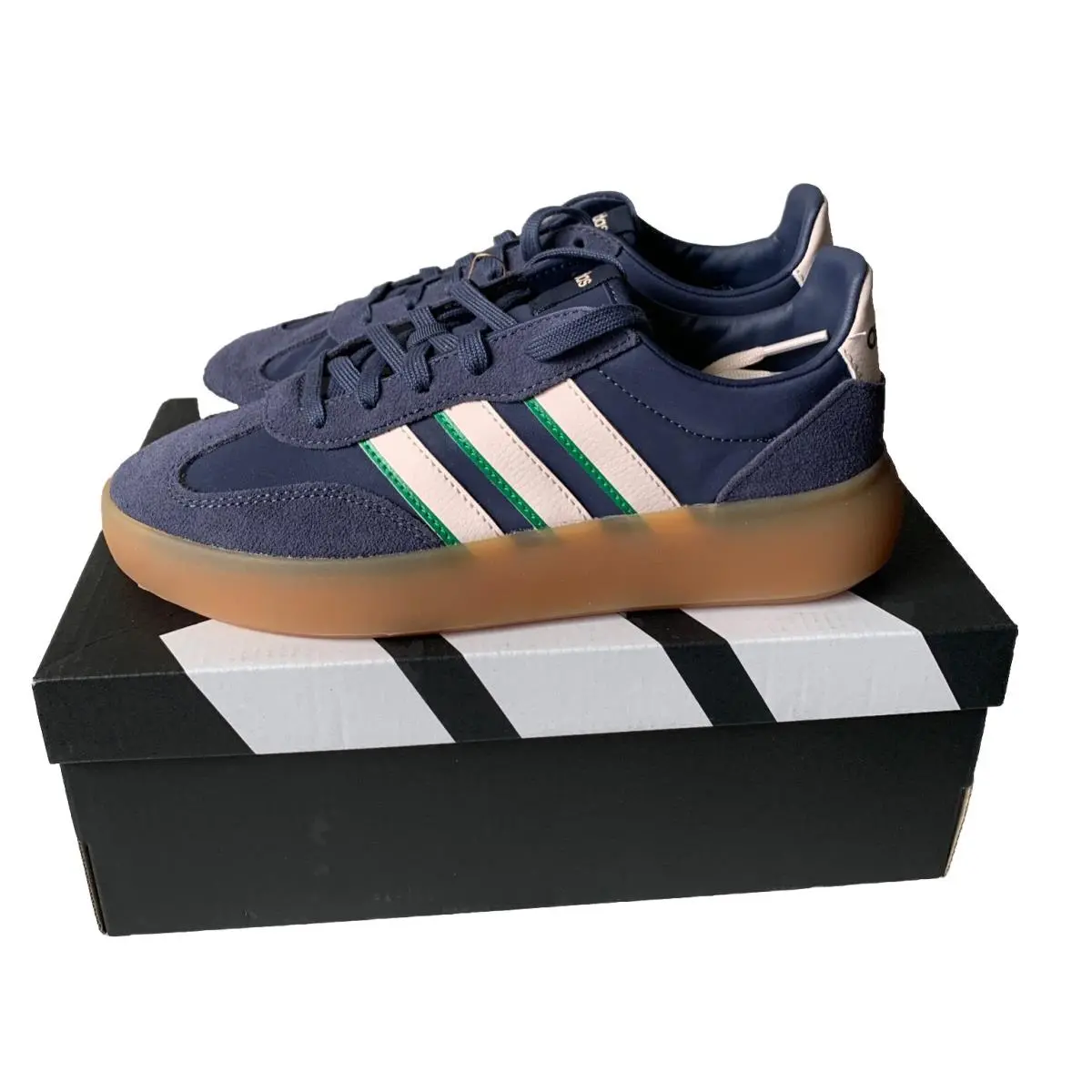 Adidas Women`s Barreda Decode `shadow Navy Wonder Quartz` Shoes JR3545 5.5